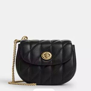 NWT ❤️ COACH Turnlock Card Case Crossbody wallet